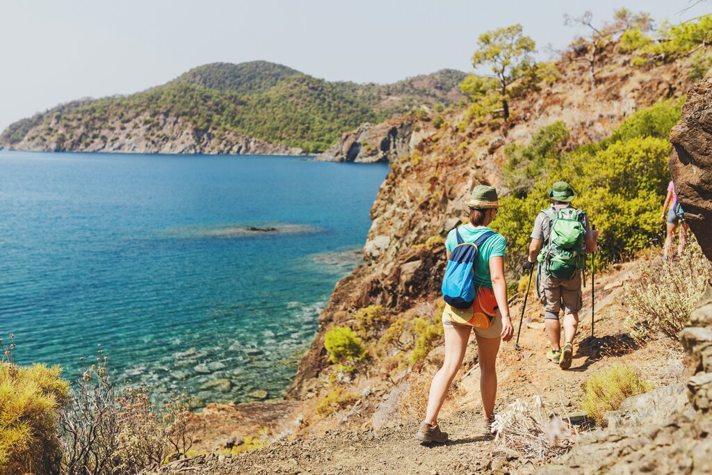 Hike different parts of the Lycian Way 