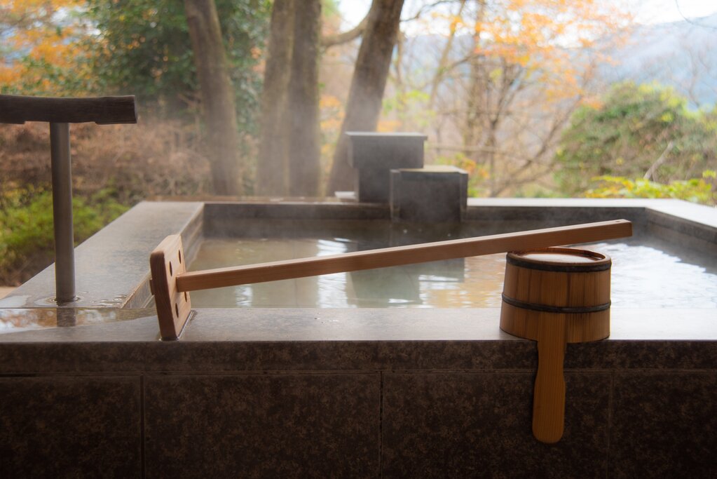 Onsen in Hakone, Japan