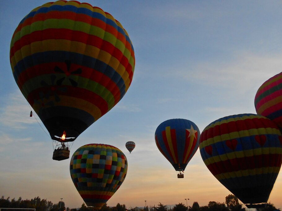 The magical town of Tequisquiapan: Sunset Hot Air Ballon Flight & City Tour