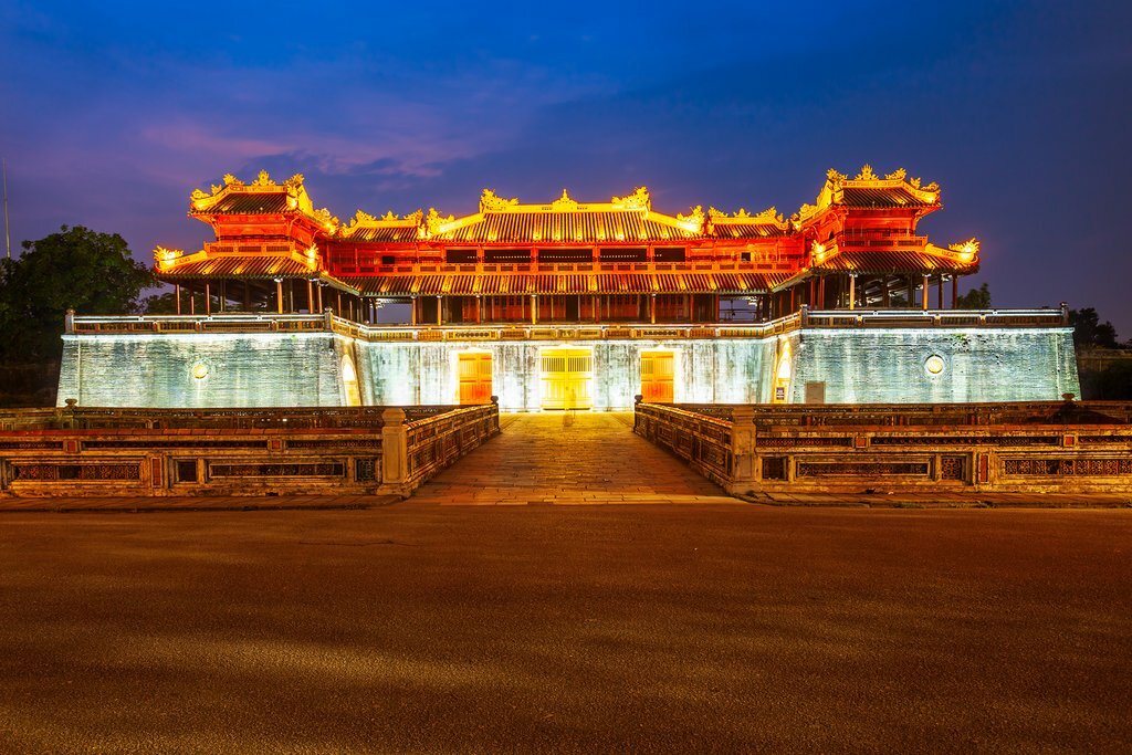 The Imperial City in Hue