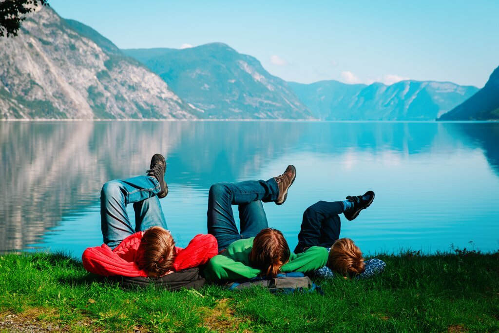 Family fun in Norway