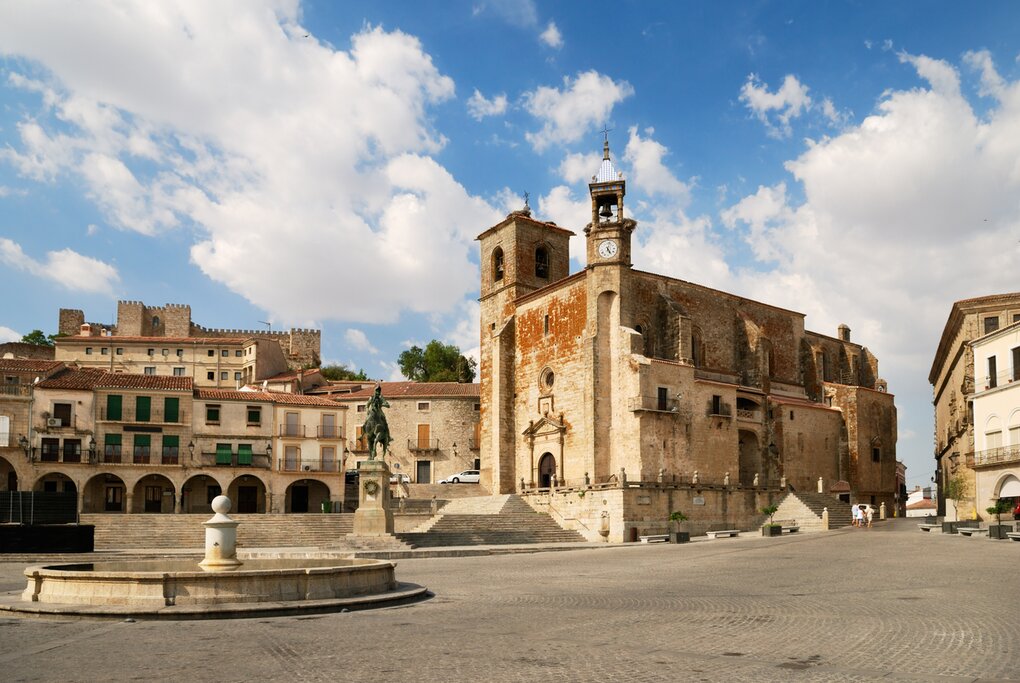 The Plaza Mayor, Trujillo