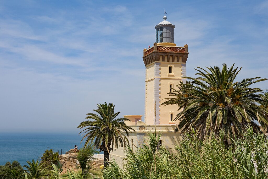 View of the old lighthouse at Cap Spartel