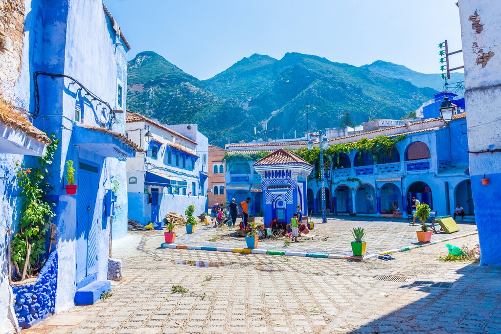 Blue-hued Chefchaouen