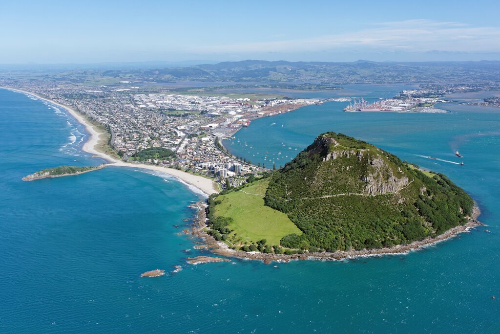 View of Mount Maunganui