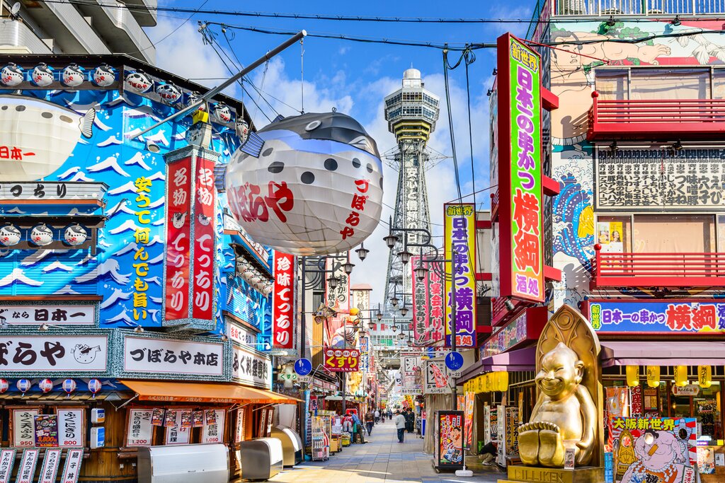 Osaka Shinsekai district