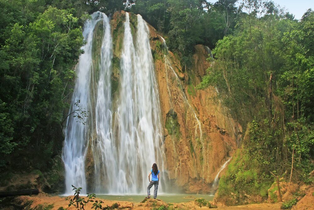 Take a refreshing hike to the waterfall of El Limón