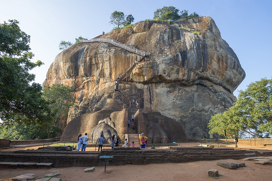 Ascend the carved fortress of Sigiriya