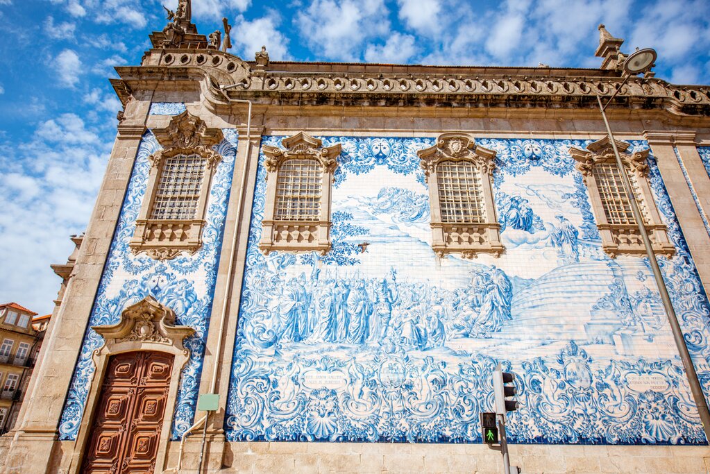 Porto's tile church...