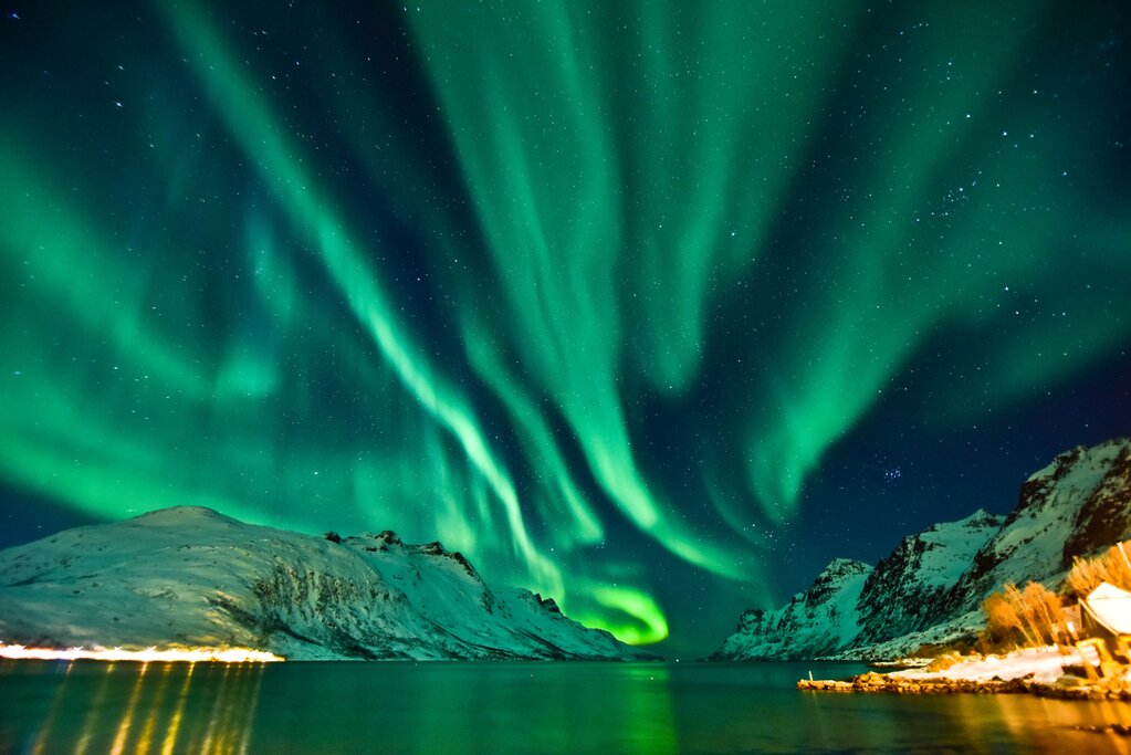 You'll have plenty of chances to spot the northern lights on this luxury experience above the Arctic Circle