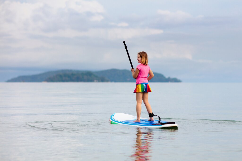 Have a paddle-boarding adventure