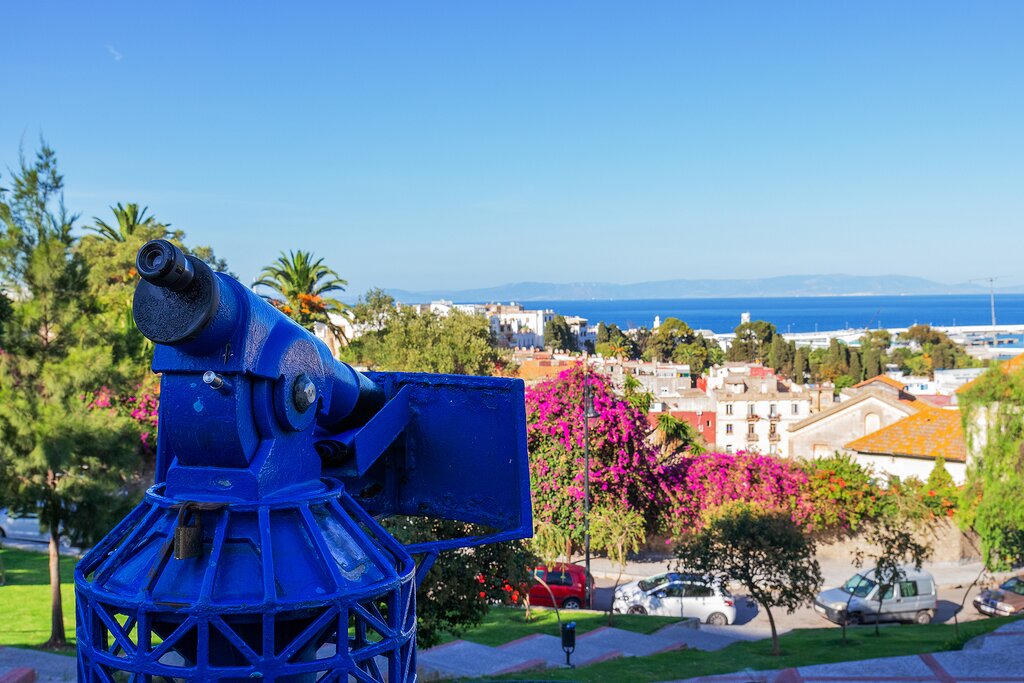 A view over Tangier, Morocco