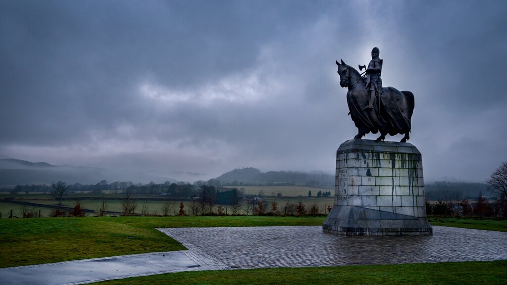 Robert The Bruce Statue at Bannockburn
