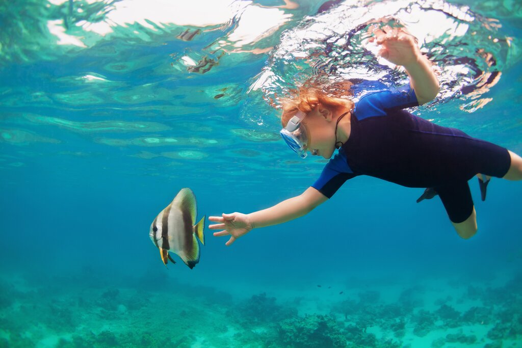 Snorkel the reefs and admire the marine life around Phuket