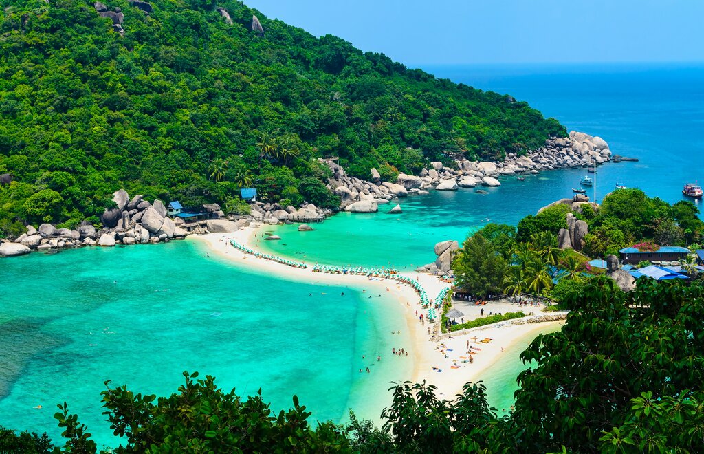 Sea at Koh Nang Yuan