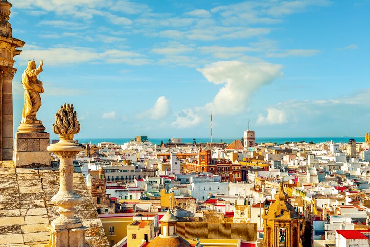 Drive to famous landmarks in Spain, like the Rock of Gibraltar in the country's south