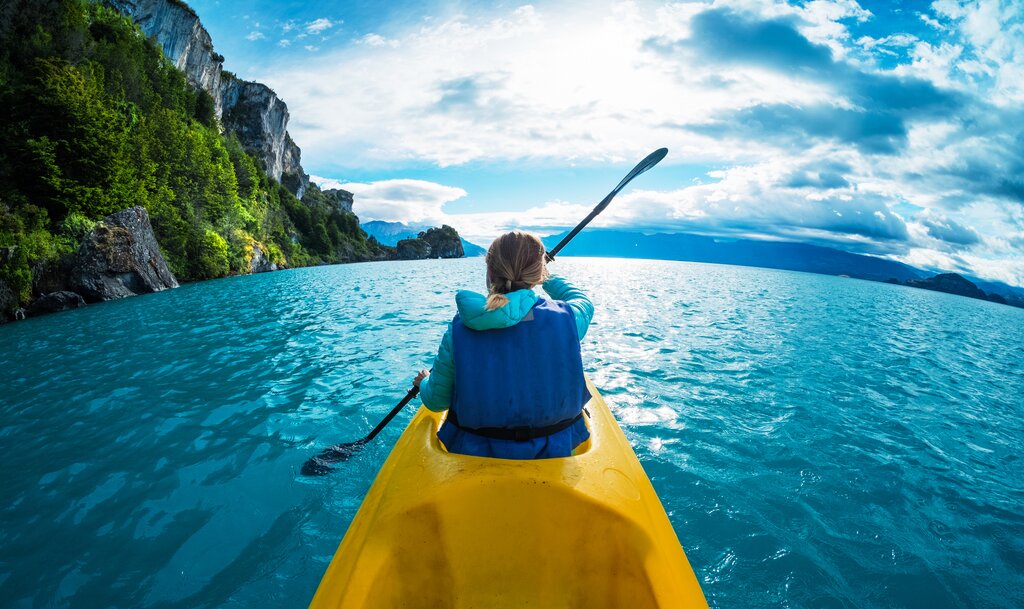 Kayak at La Poza Lagoon
