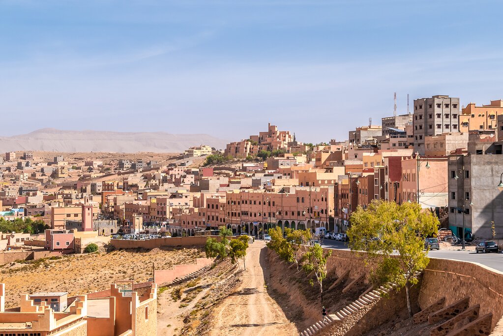 Boumalne Dades in the High Atlas Mountains