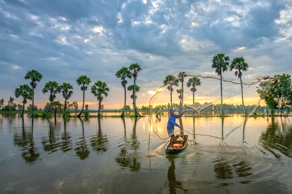 Experience life on the river in the Mekong Delta