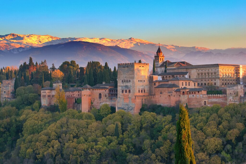 Visit the incredibly historic Alhambra Palace in Granada, Spain