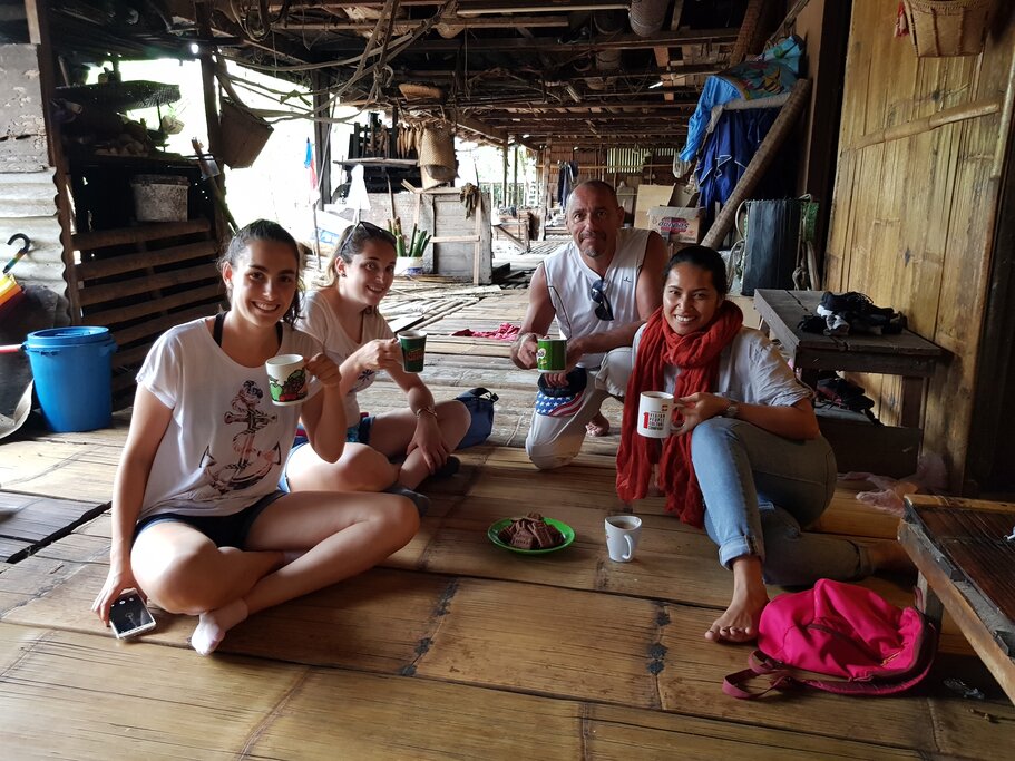 Relaxing at Saloma Homestay