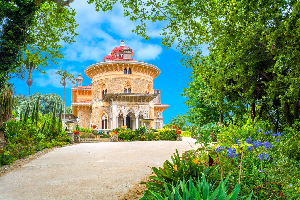 Sintra's hilltop setting near Lisbon
