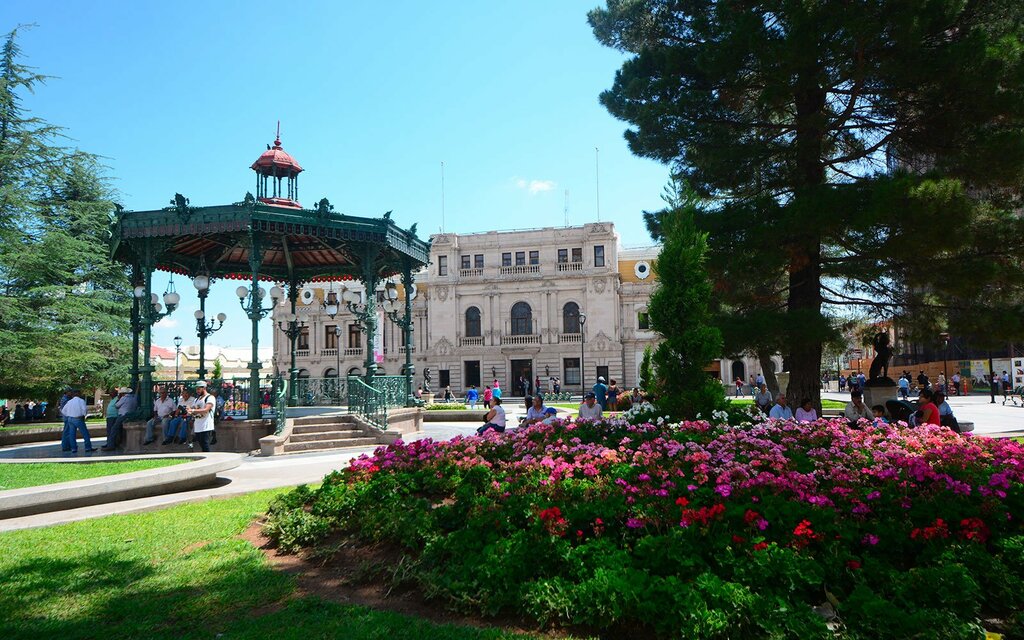 Plaza de Armas, or main square of Chihuahua