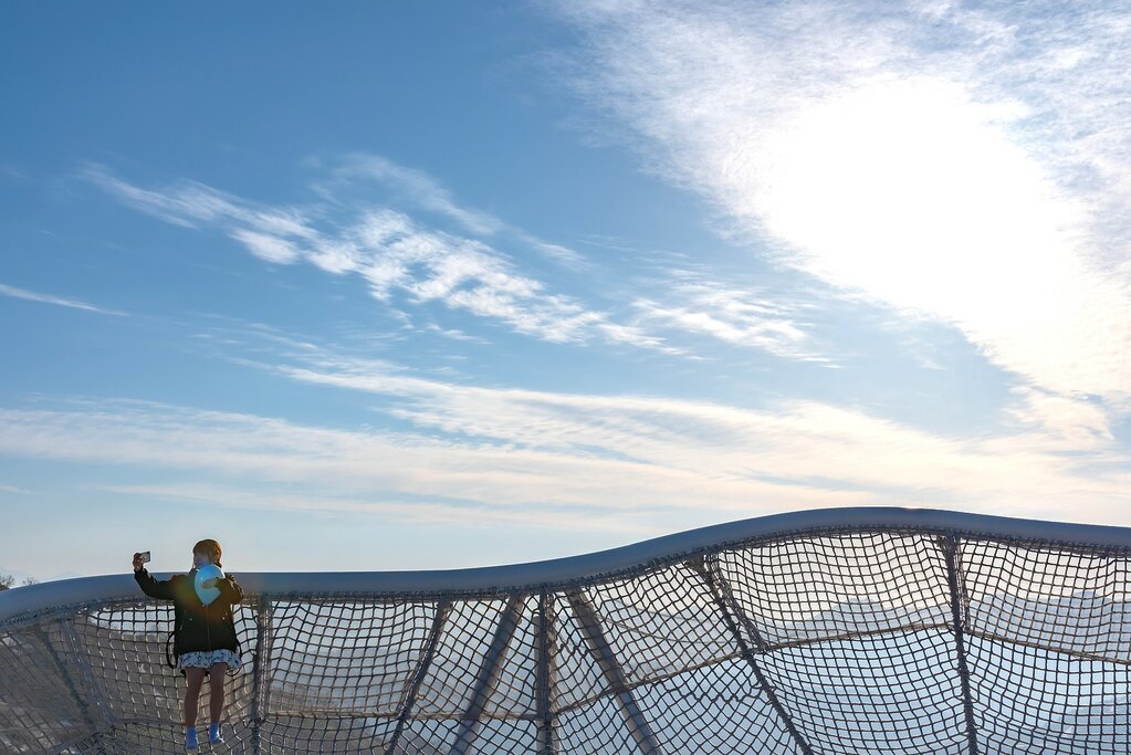 Gaze above the clouds at Unkai Terrace on Hokkaido