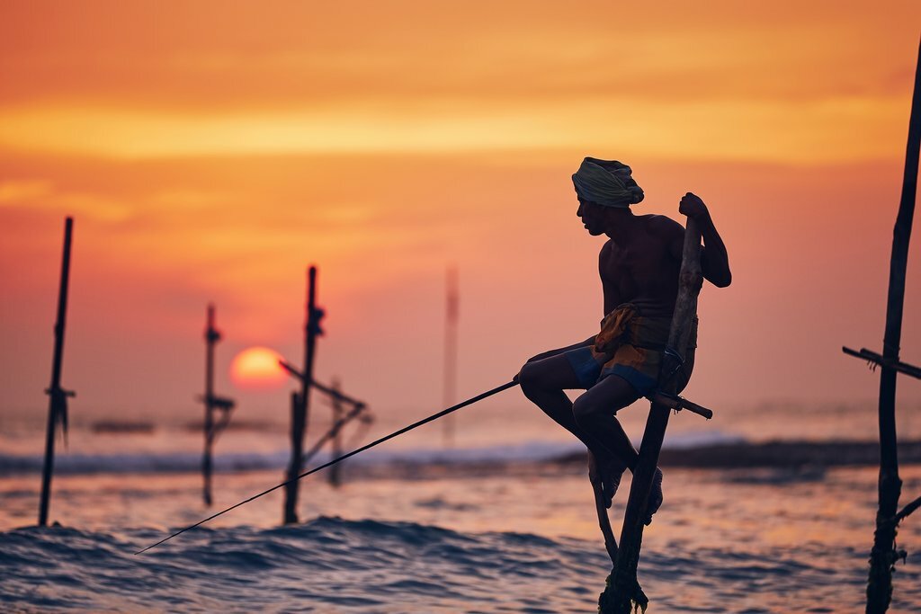 Sunrise in Galle