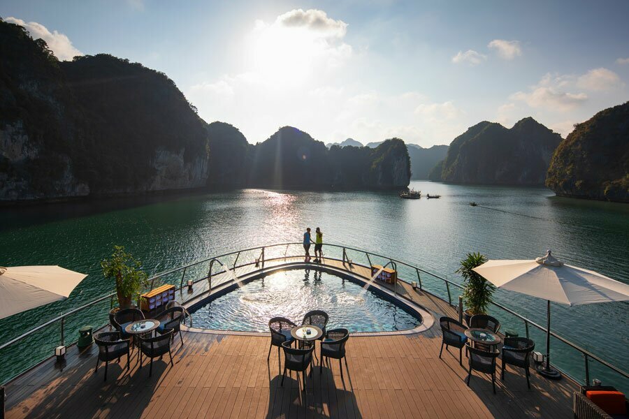 Beautiful Morning in Halong Bay  (Stellar of the Seas)