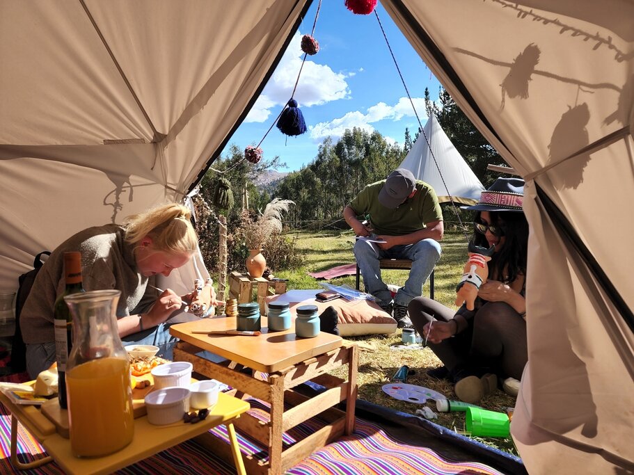 0 - Picnic and art workshop at Sacsayhuaman