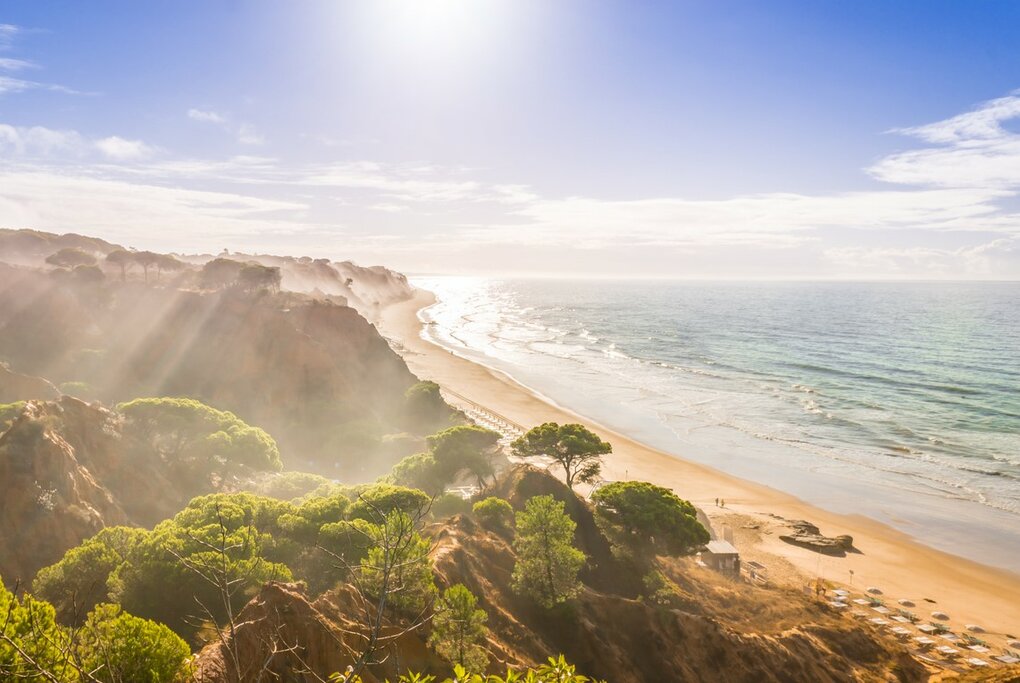 Spend some time on the pristine beaches of the Algarve