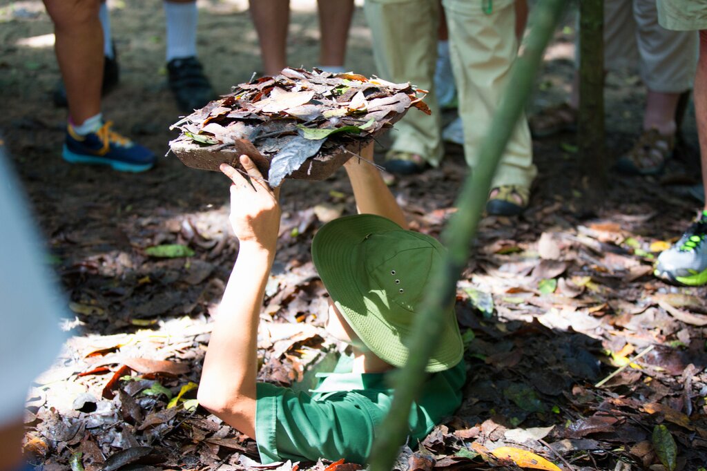 Explore the Cu Chi Tunnels