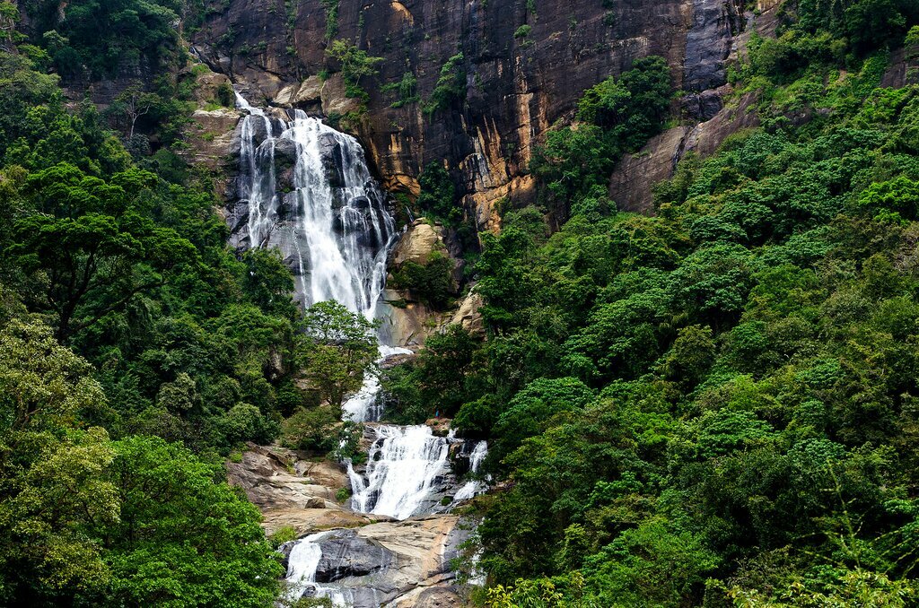 Swim in two waterfalls in the countryside towards the end of the trip