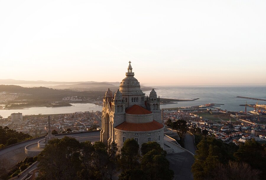 The romantic cityscape of Viana do Castelo