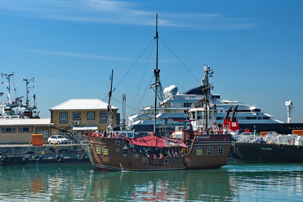 Cruise the bay on the Jolly Roger