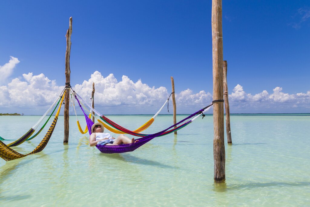 Spend a free day relaxing on Holbox Island