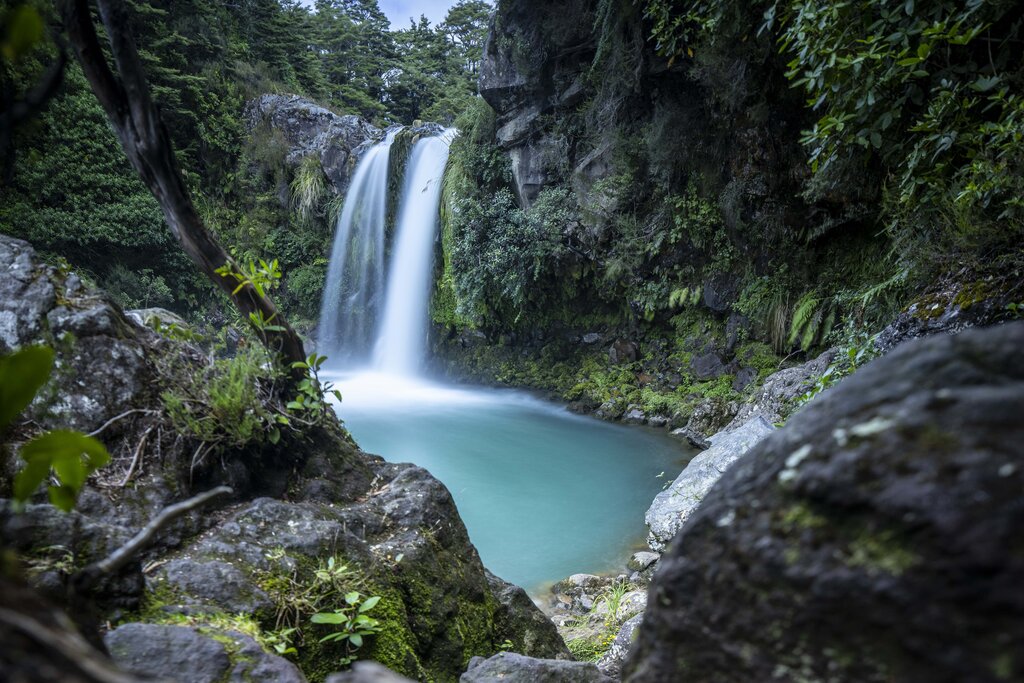 Tawhai Falls in Tongariro National Park