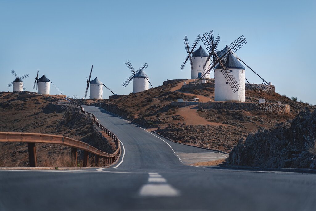 Consuegra windmills of La Mancha
