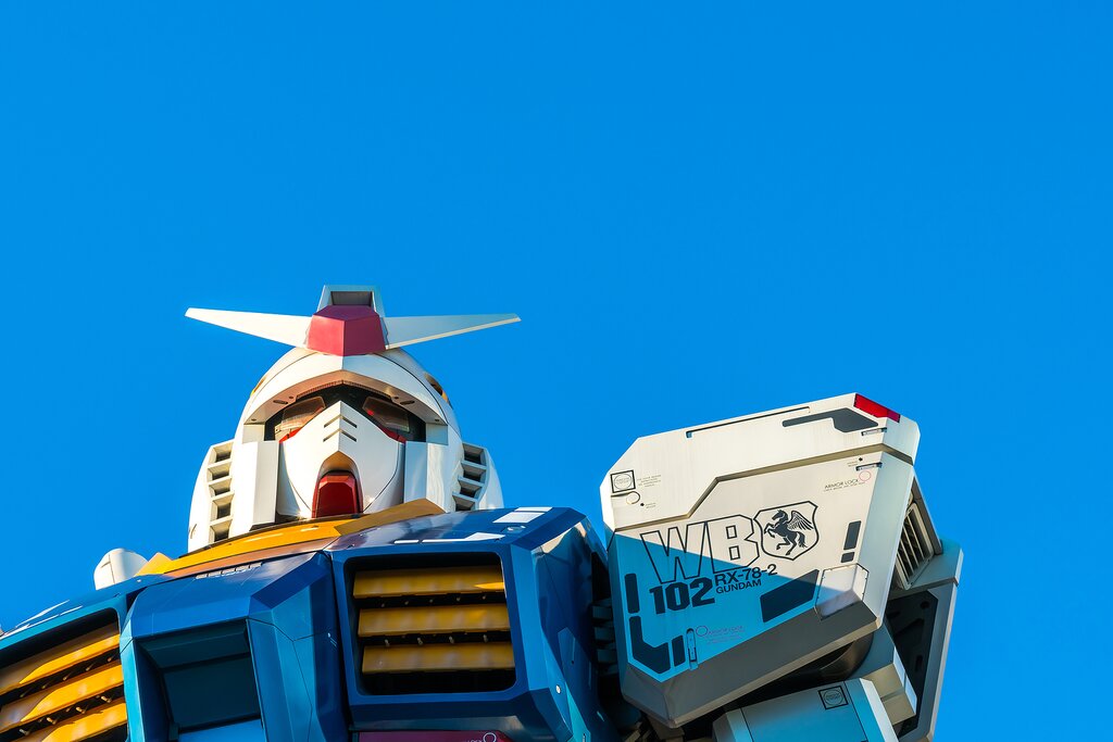The animé fans in the family will love a trip to Gundam Base Tokyo