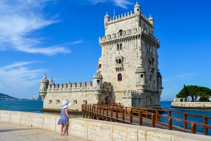 Beautiful views on a family trip to Portugal
