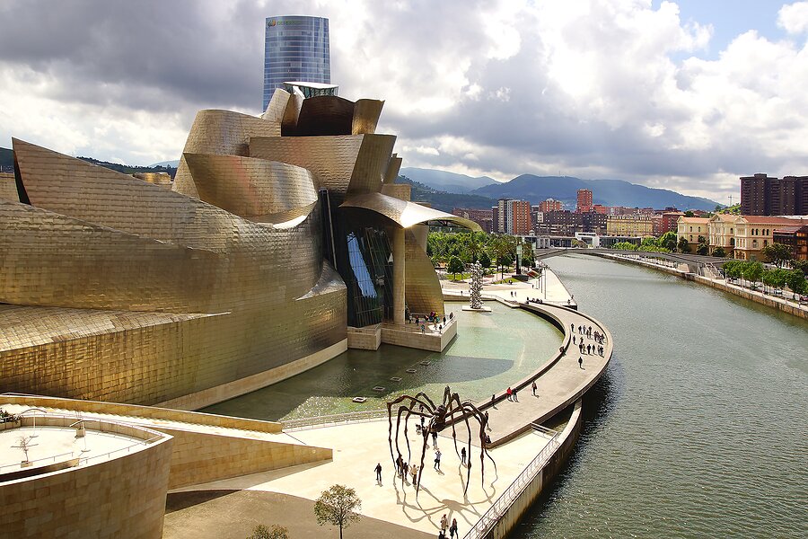 Visit Bilbao's iconic Guggenheim Museum