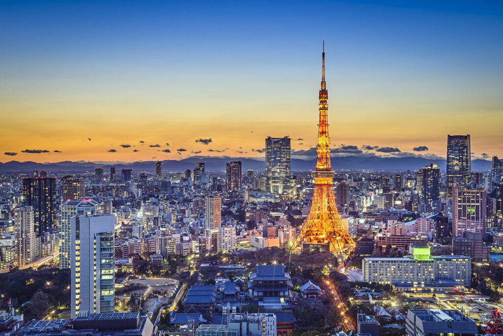 Tokyo skyline
